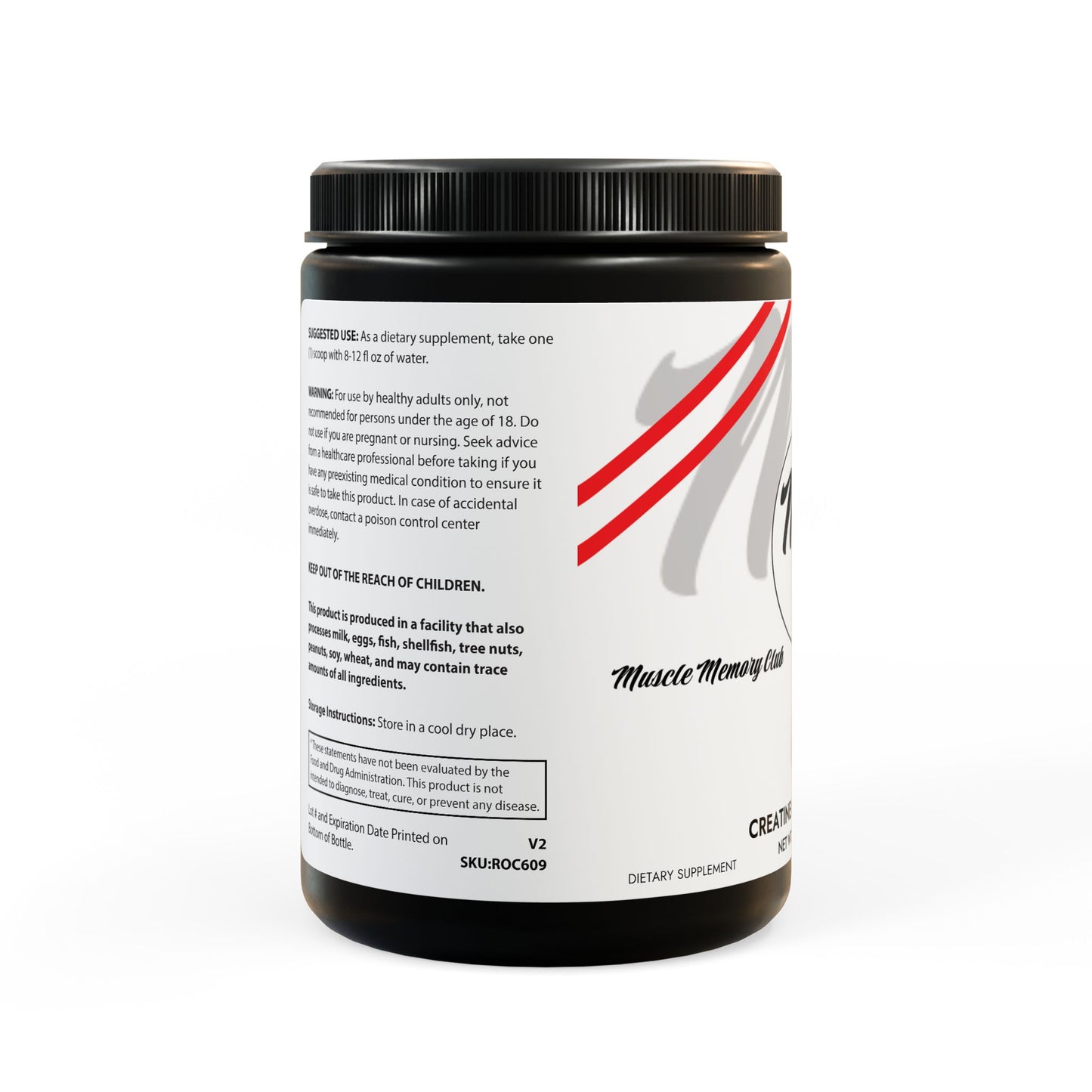 Creatine Monohydrate Supplement (300g, 10.58oz)