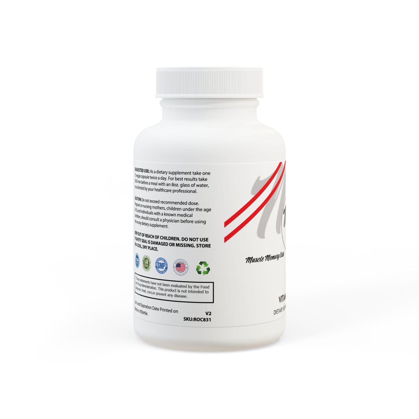 Vitamin K2 + D3 Supplement (60 Capsules)