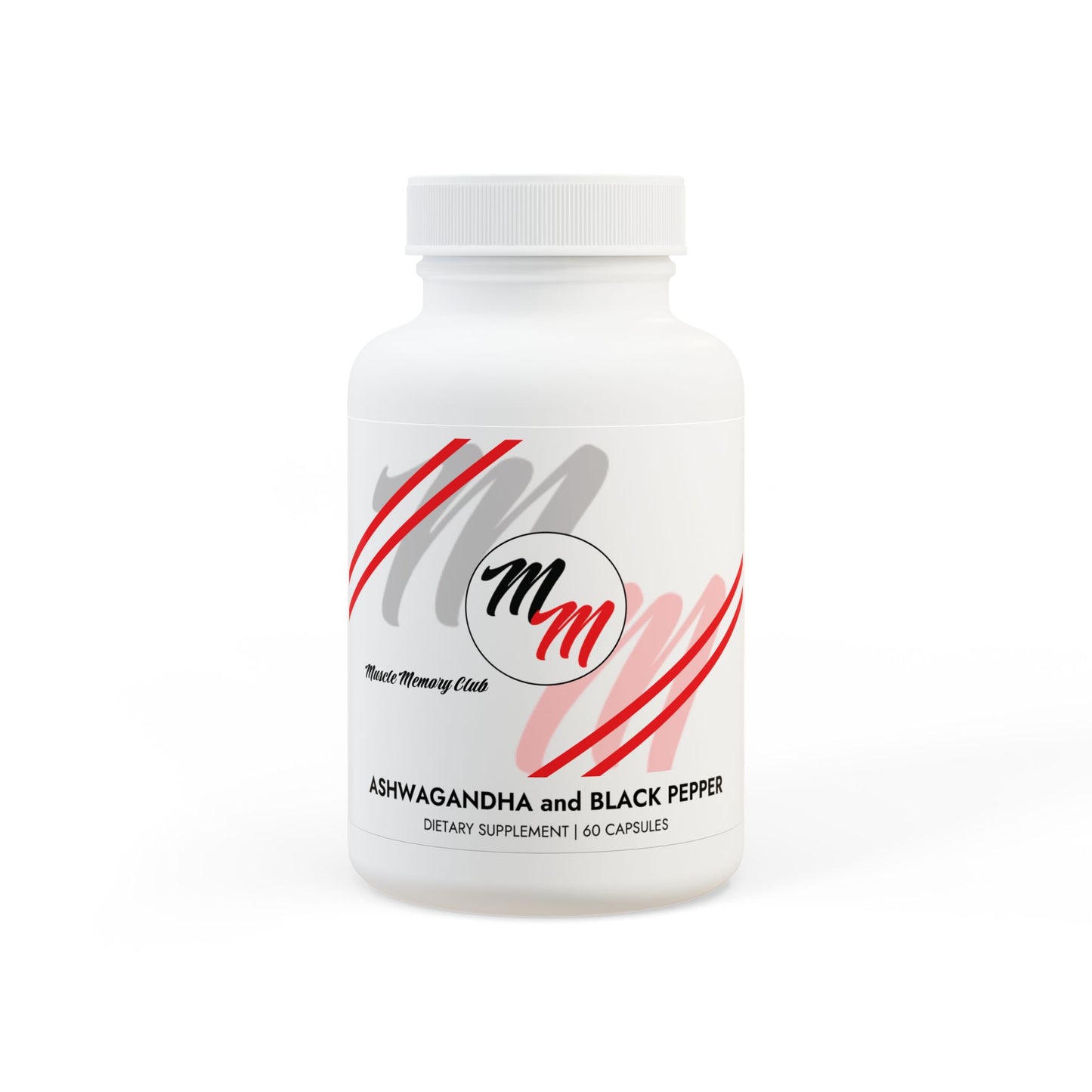 Ashwagandha and Black Pepper Supplement (60 capsules)