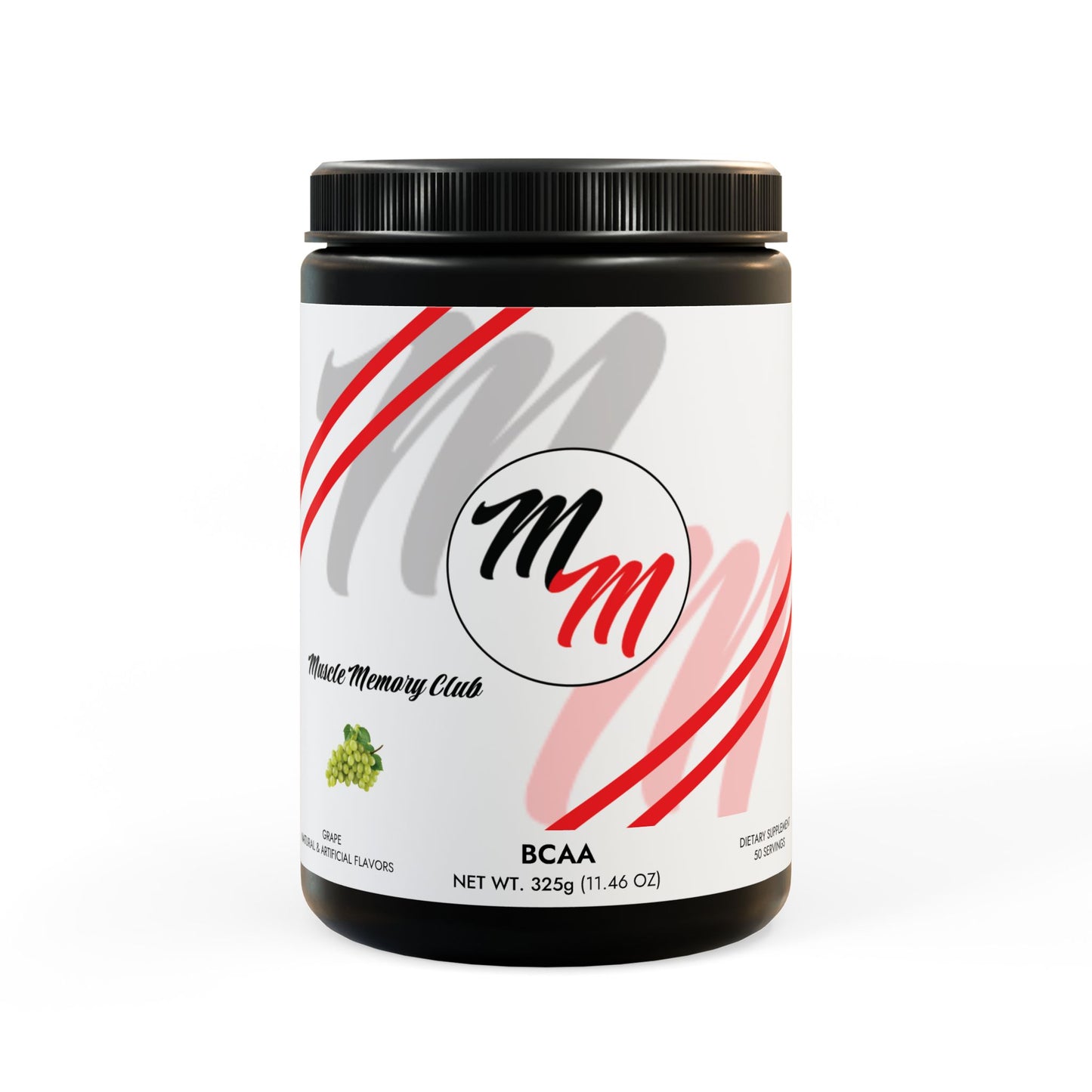 BCAA Supplement, Grape (325g, 11.46oz, 50 servings)