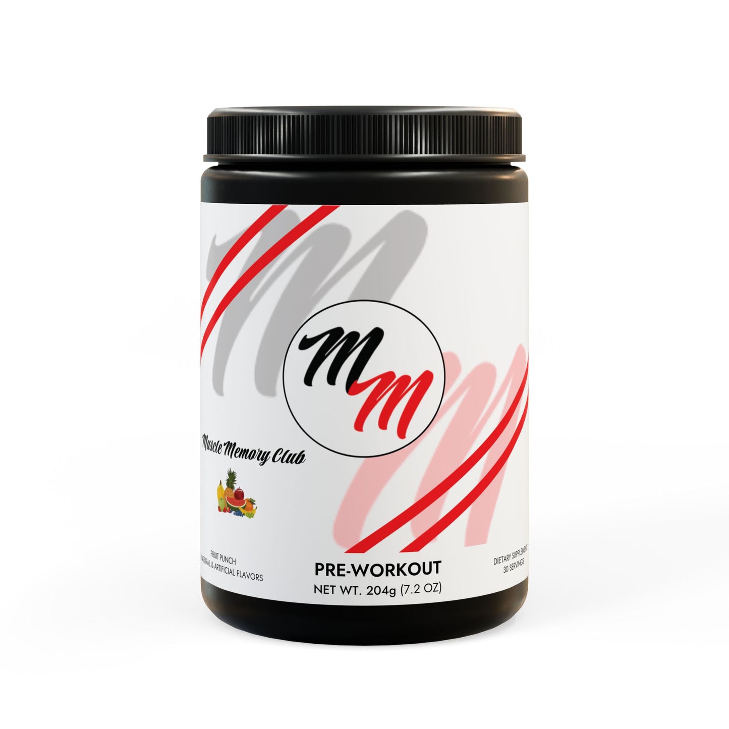 Pre-Workout Supplement, Fruit Punch (204g, 7.1oz)