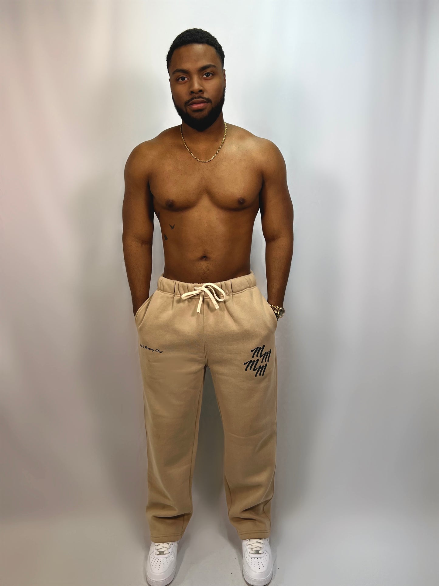 ORIGINAL SWEATPANTS - Gray Apricot